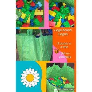 3 boxes of Legos in a huge tote huge price drop dec 2022 only